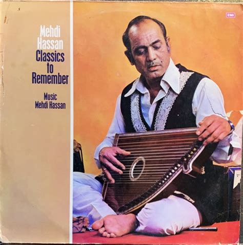 MEHDI HASSAN-CLASSICS TO REMEMBER-VINYL LP | Indian Music Store