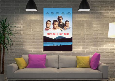 Framed Stand By Me Movie Poster Art | Canvas Prints Australia