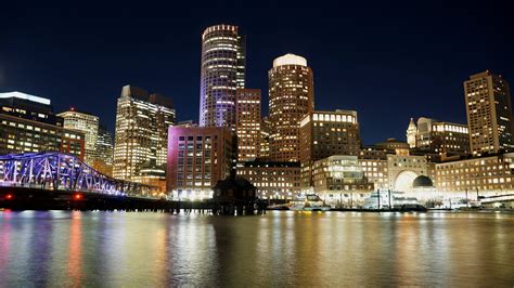 Boston Skyline Wallpapers - Top Free Boston Skyline Backgrounds ...