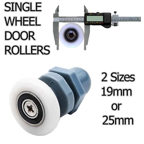 Single wheel door rollers - Aeros Showers and Bathroom