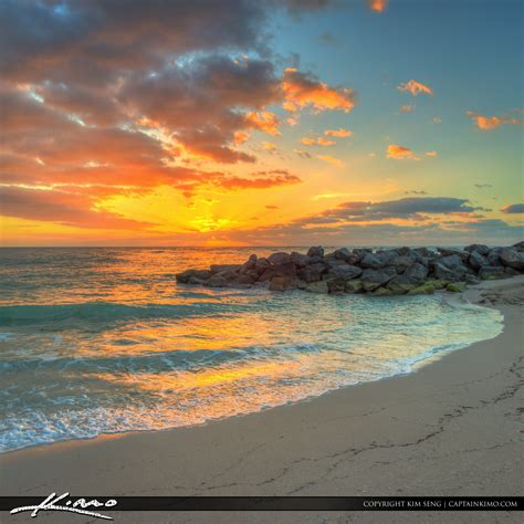 Haulover Park Florida Beach at Sunrise | HDR Photography by Captain Kimo