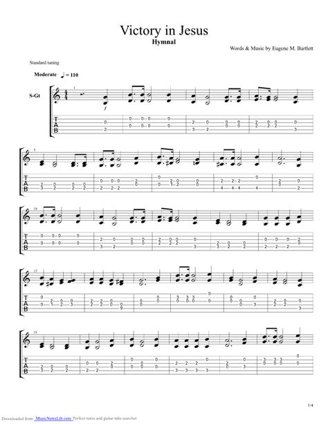 Victory In Jesus Chords Piano | Chord Piano PDF