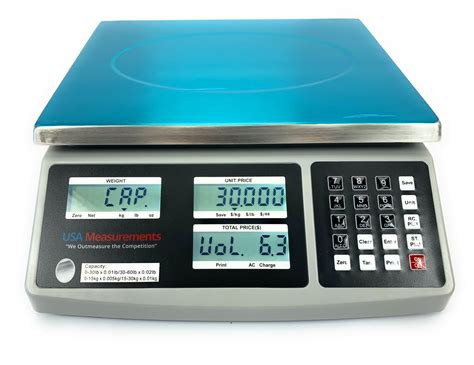 US-PC12P “The Pricer” Price Computing Scale & Label Printer