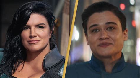 Gina Carano defends Mandalorian actor Katy O'Brian after she receives hate from fans | Flipboard