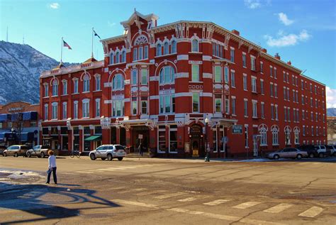 Strater Hotel, Durango, Colorado. Built in 1887, the historic Strater Hotel is a prominent ...