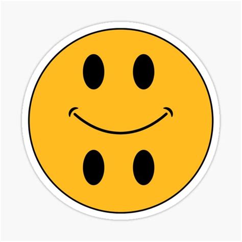 "upside down smiley face" Sticker for Sale by otomake | Redbubble