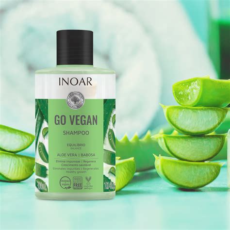 Go Vegan Aloe Vera Shampoo - Best aloe vera vegan shampoo – INOAR