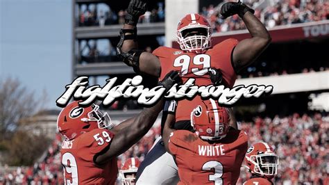 Georgia vs Alabama Hype Video || "Fighting Stronger" || 2021-2022 SEC ...