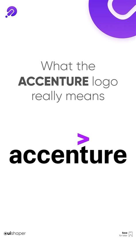 Unveiling the Hidden Meaning of the Accenture Logo