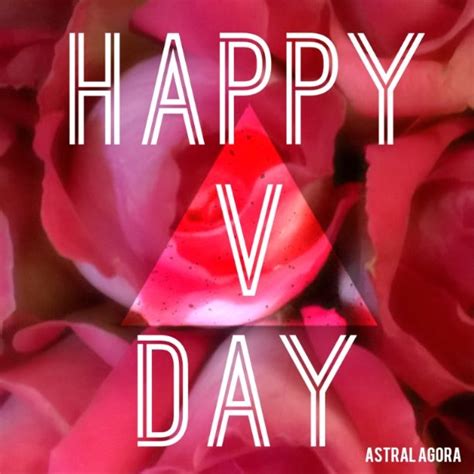 We wish the world a happy V day! | Happy v day, Positive vibes, Happy