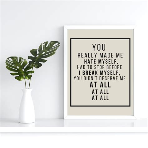 Evergreen Omar Apollo Quote Art - Etsy