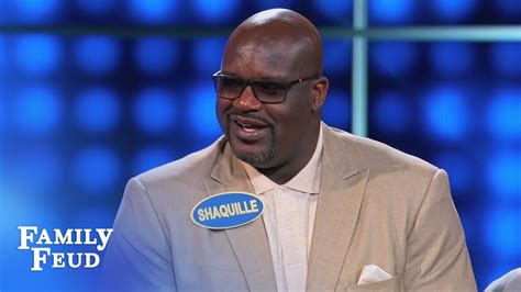 If Shaq lives to be 100... | Celebrity Family Feud - YouTube