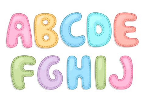 Unique Baby Boy Names Alphabet Clipart Cartoon Letters | Images and ...
