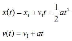 Rectilinear Motion