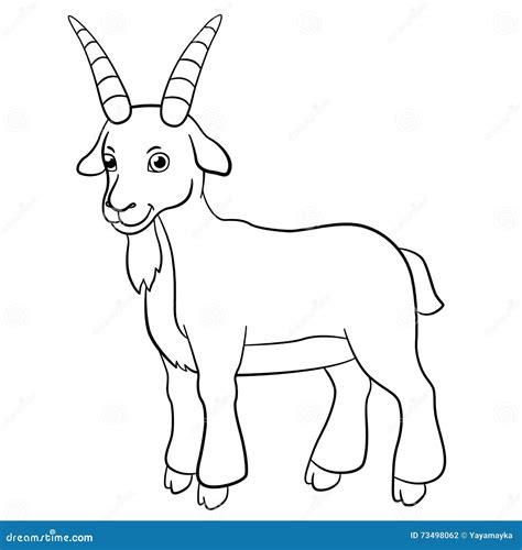 Billy Goat Cartoon Vector Illustration | CartoonDealer.com #15412864