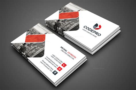 PSD Professional Business Card 002822 - Template Catalog