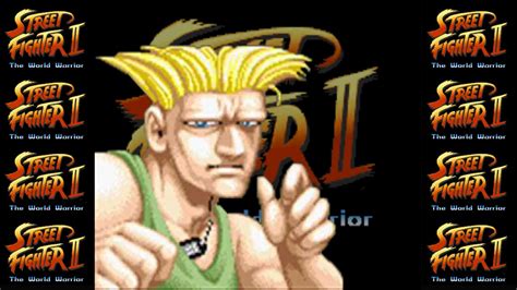 Street Fighter 2: The World Warrior SNES - Guile theme (Extended) - YouTube