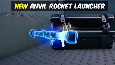 Where To Find NEW Anvil Rocket Launcher in Fortnite Chapter 3 Season 2 ...