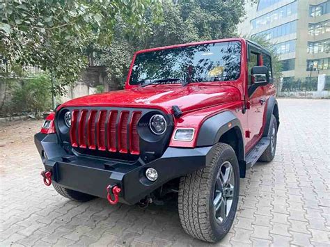 2020 Mahindra Thar Modified With Aftermarket Accessories - Exteriors, Interiors