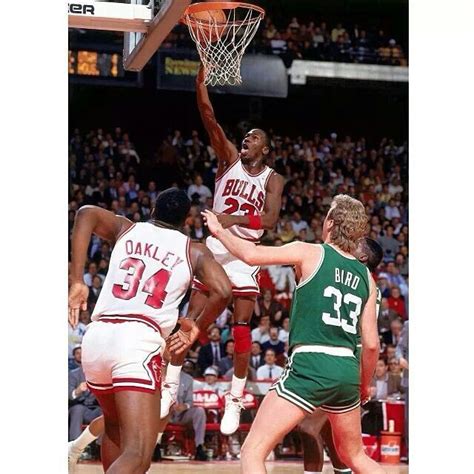 Michael Jordan, Larry Bird and Charles Oakley | Michael jordan chicago bulls, Michael jordan unc ...