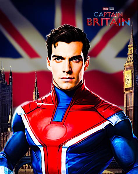 Henry Cavill As Captain Britain Made by me, would he be a good choice ...