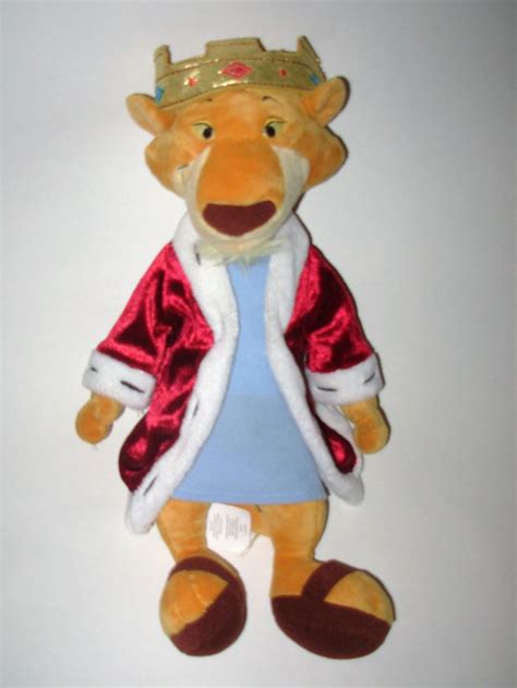 Disney Store Robin Hood Prince John Plush Stuffed Animal Soft Toy Lion ...