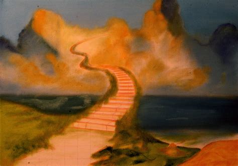 Stairway To Heaven Painting at PaintingValley.com | Explore collection ...