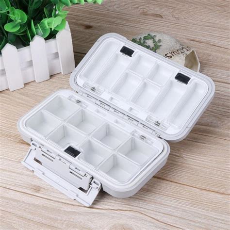 Double Layer Hard Fishing Lures Box For Baits Sinkers Waterproof Hengelsport Fishing Tackle ...