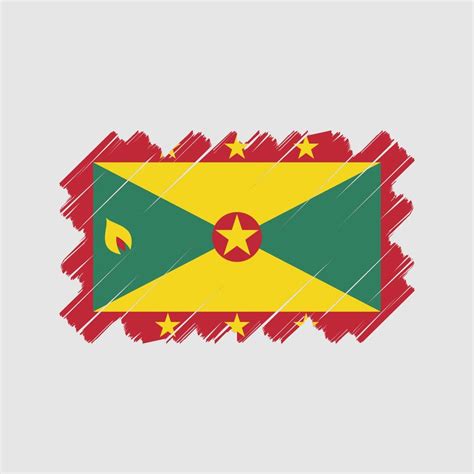 Grenada Flag Vector Design. National Flag 11473476 Vector Art at Vecteezy