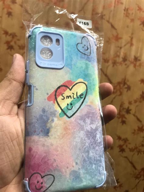 Vivo y33s smile case - Mobile Pouch Shop