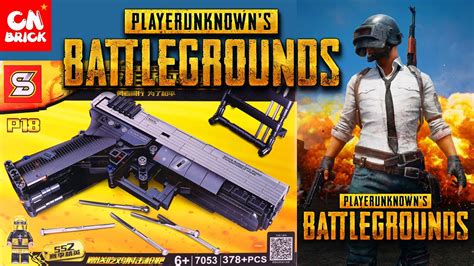 Unoffical LEGO PUBG GUNS SET SY7053 Unofficial LEGO (SPEED BUILD) - YouTube