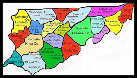 East TN Counties