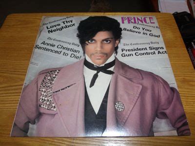 Gripsweat - Prince Controversy Album LP Record w/Poster NM Vinyl Sleeve ...