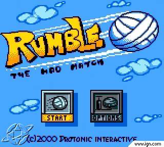 Rumble: The Mad Match [GBC - Cancelled] - Unseen64