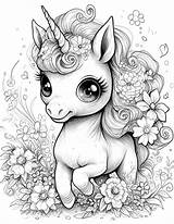 33 Magical Unicorn Coloring Pages For Kids And Adults sketch template
