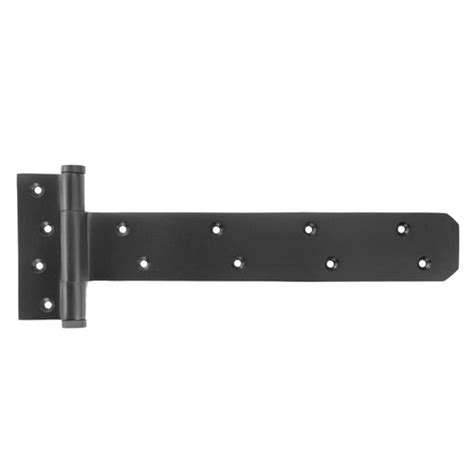 Bronze T Gate Strap Hinge - Midnight Black