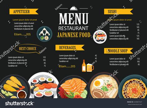 283,687 Japanese Food Menu Images, Stock Photos & Vectors | Shutterstock