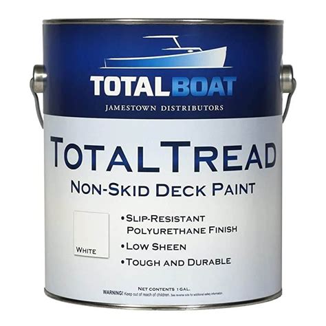 Buy TotalTread Non-Skid Deck Paint, Marine-Grade Anti-Slip Traction ...