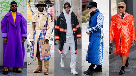 Showgoers Wore Their Best Statement Coats at Milan Fashion Week Men's ...