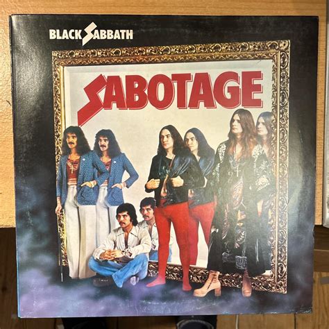 Black Sabbath Sabotage vinyl lp record Nems nel... - Depop