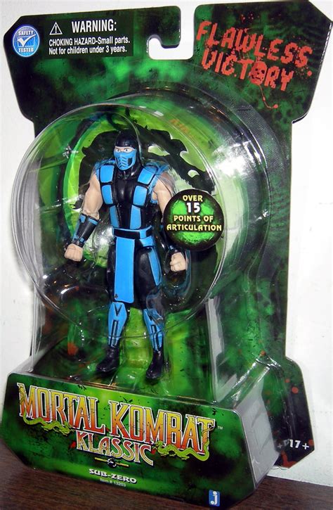 Sub-Zero Klassic Figure 4 Inch Mortal Kombat Jazwares