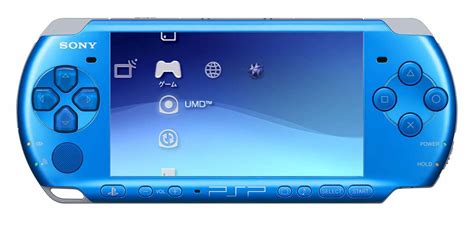 SONY PSP Playstation Portable Console JAPAN MODEL PSP-3000 Vibrant Blue ...