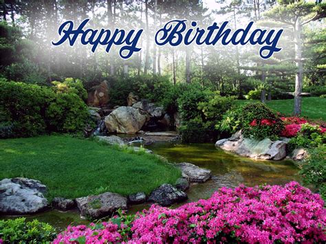 31+ Happy Birthday Flower Garden Images And Pictures