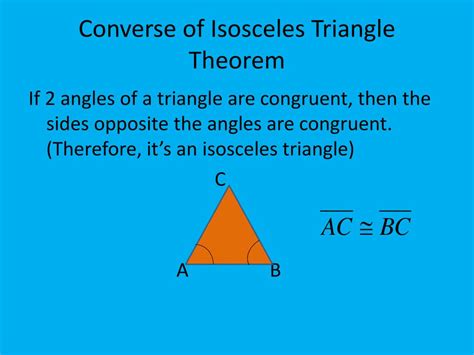 PPT - 4.5 : Isosceles and Equilateral Triangles PowerPoint Presentation - ID:2797118