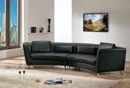 Curved Sofas For Sale: Curved Back Sectional Sofa