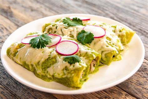 Enchiladas Suizas (Swiss Enchiladas) - Texas Recipe Workbook