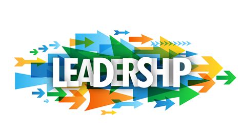 "LEADERSHIP" overlapping vector letters icon with arrows background - Westmount Presbyterian Church