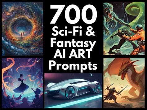 700 Sci-fi and Fantasy AI Art Prompts Diverse Ideas to Ignite Your Imagination How-to Video ...