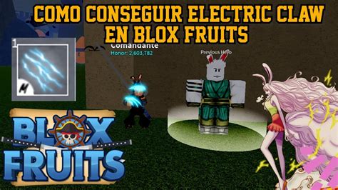 Blox fruits electric claw