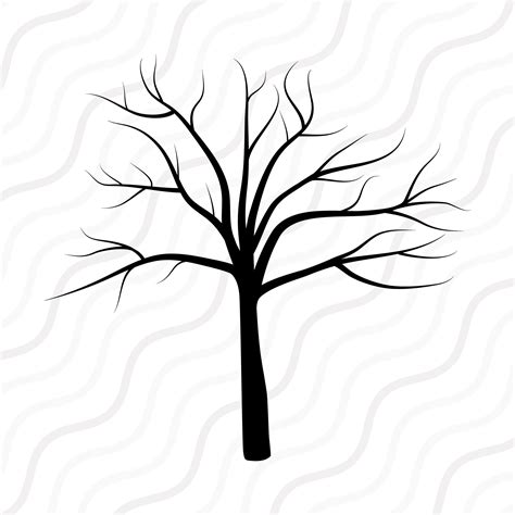 Bare Tree SVG Fall Tree SVG Dead Tree Svgtree With No - Etsy Canada